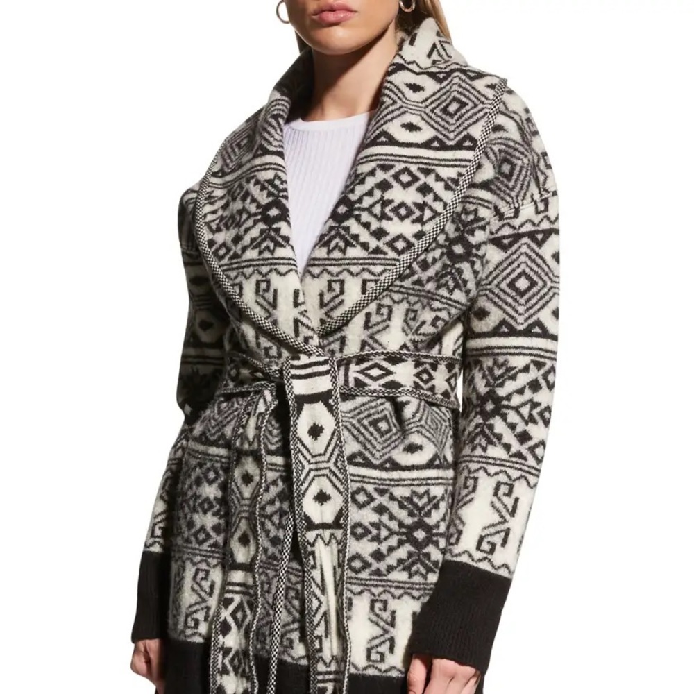 Veronica Beard carrington belted cardigan